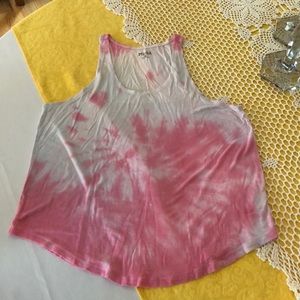 Mudd tie dye tank top